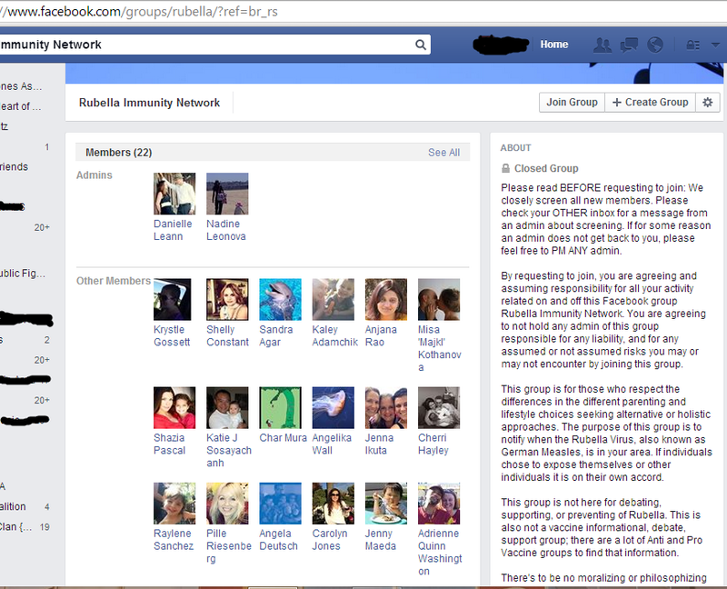Illustration for article titled This is a Facebook Group Dedicated to Exposing Children to MMR